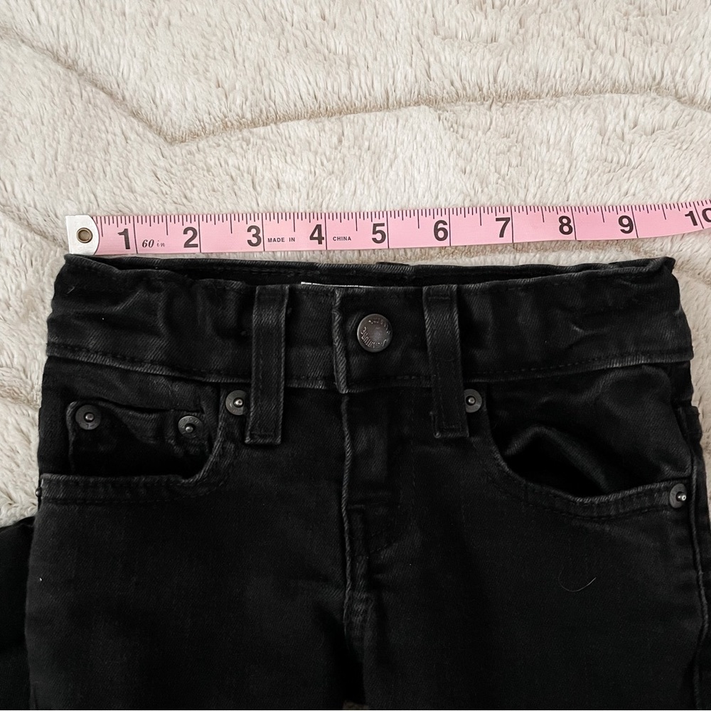 Kids: Signature by Levi Strauss Black Skinny Jeans - Picture 3 of 12